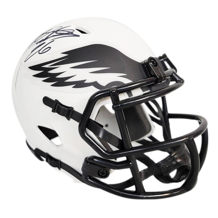 Miles Sanders Autographed Philadelphia Eagles Speed Mini Helmet