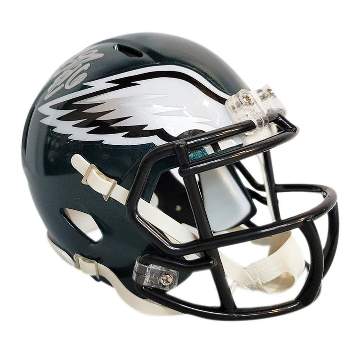 Miles Sanders Autographed Philadelphia Eagles Speed Mini Helmet