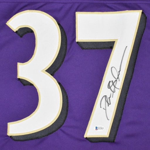 Deion Sanders Baltimore Ravens Signed Black Pro Style Jersey (BAS