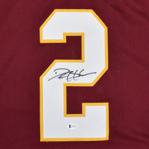 Deion Sanders Washington Redskins Signed Washington Logo Football (BAS —  Ultimate Autographs