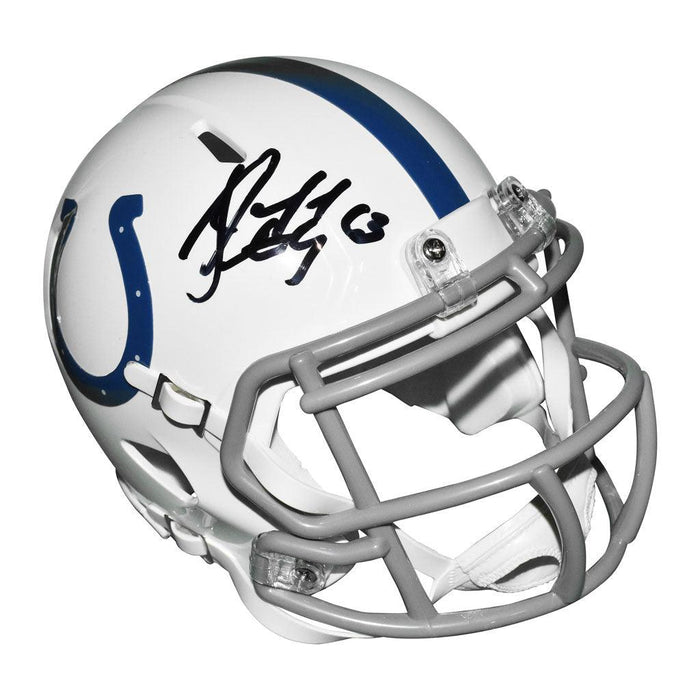 : Jacoby Brissett Autographed F/S Indianapolis Colts AMP Speed  Helmet- JSA W Auth : Collectibles & Fine Art