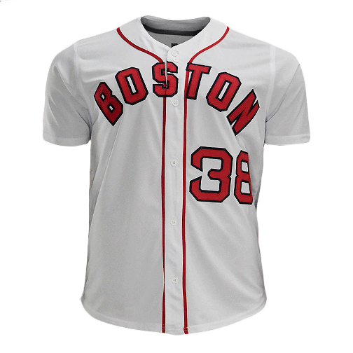 Autographed/Signed Curt Schilling Boston White Baseball Jersey JSA COA