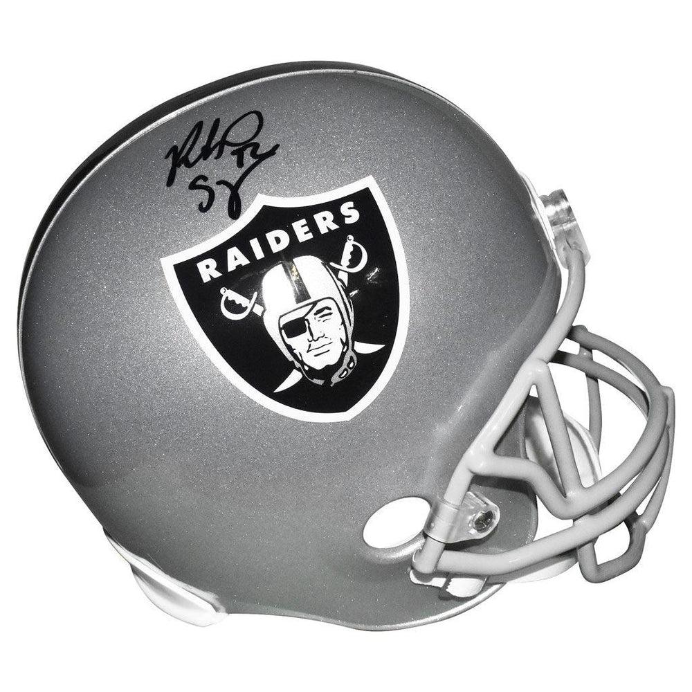 Richard Seymour Signed Oakland Raiders Full-Size Replica Football