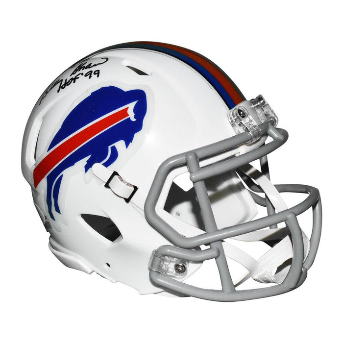 Billy Shaw HOF 99 Autographed Buffalo Bills Mini Football Helmet