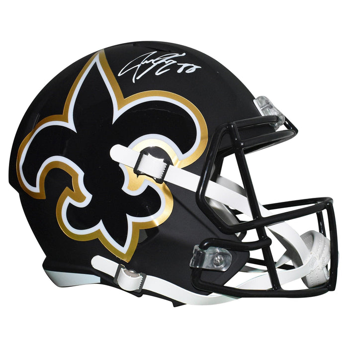 Jeremy Shockey Signed New Orleans Saints Full-Size Amp Speed Replica Football Helmet (JSA) - RSA