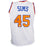 Jericho Sims Signed New York White Basketball Jersey (JSA) - RSA