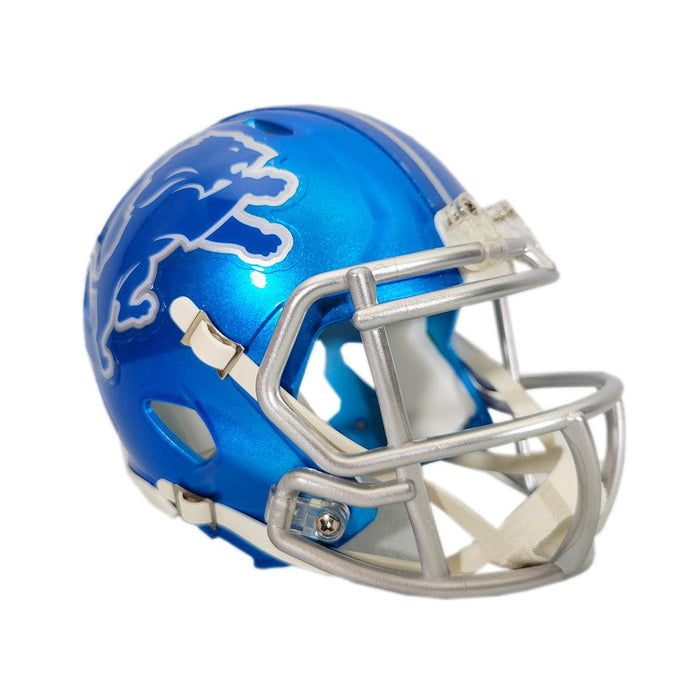 Billy Sims Signed Detroit Lions Flash Speed Mini Football Helmet (JSA) — RSA