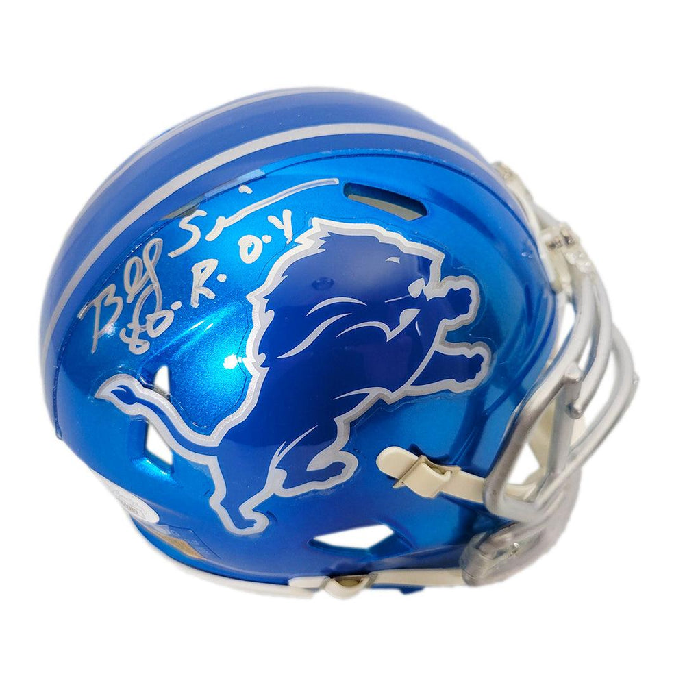 : Detroit Lions '83-02 Mini Replica Helmet : Sports