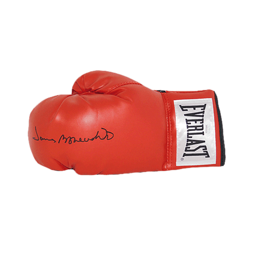 James Bone Crusher Smith Signed Everlast Red Boxing Glove