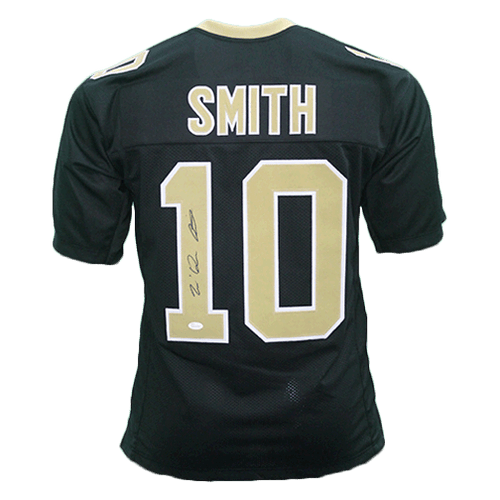 Tre'Quan Smith Signed Pro Edition White Football Jersey (JSA) — RSA