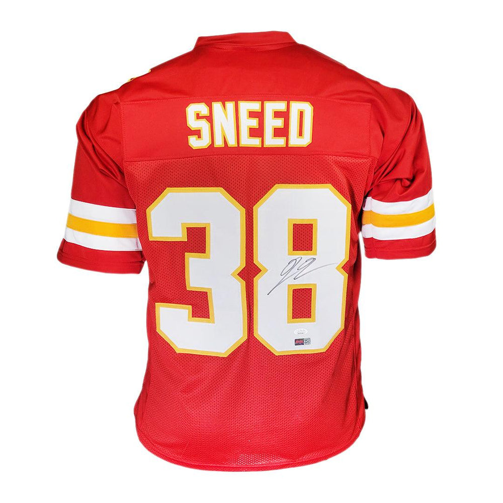 L'Jarius Sneed Signed Kansas City Red Football Jersey (JSA) — RSA