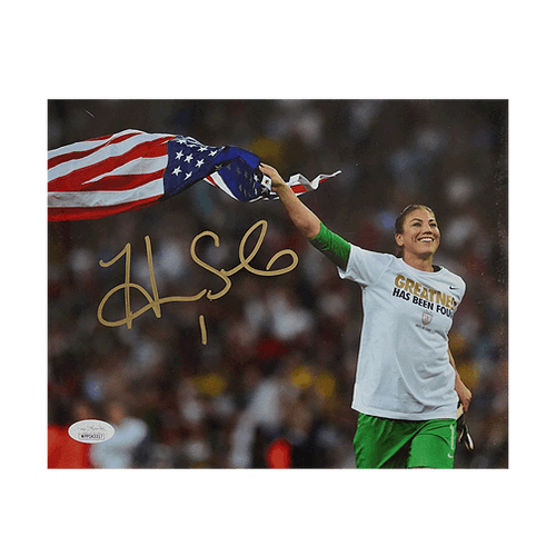 Hope Solo Autographed store and framed picture