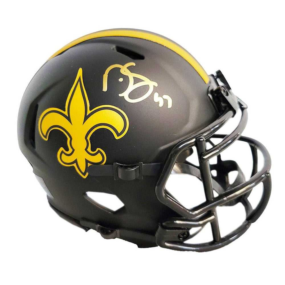 Darren Sproles Signed New Orleans Saints Eclipse Speed Mini Replica Football Helmet (JSA) - RSA