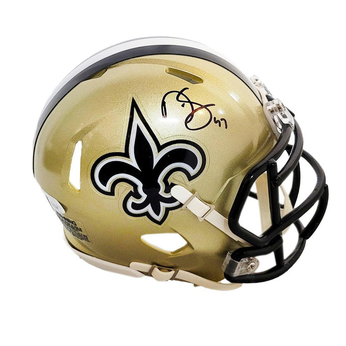 Darren Sproles Signed New Orleans Saints Speed Mini Replica Football Helmet (JSA) - RSA