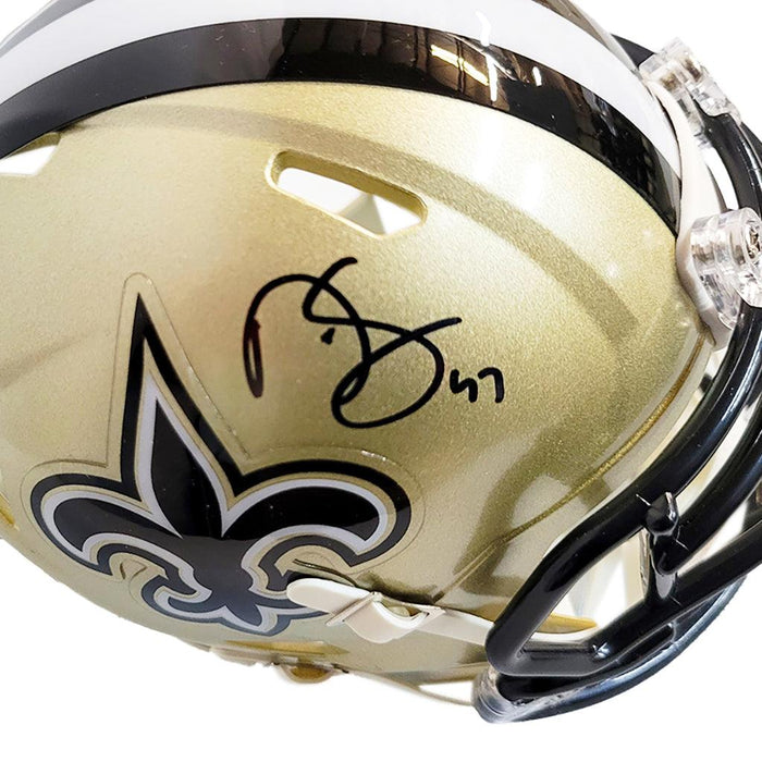 Darren Sproles Signed New Orleans Saints Speed Mini Replica Football Helmet (JSA) - RSA