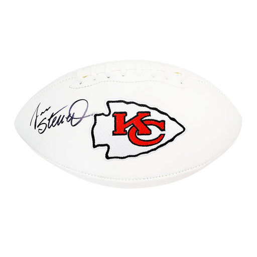 Isiah Pacheco Signed Kansas City White Football Jersey (JSA) — RSA