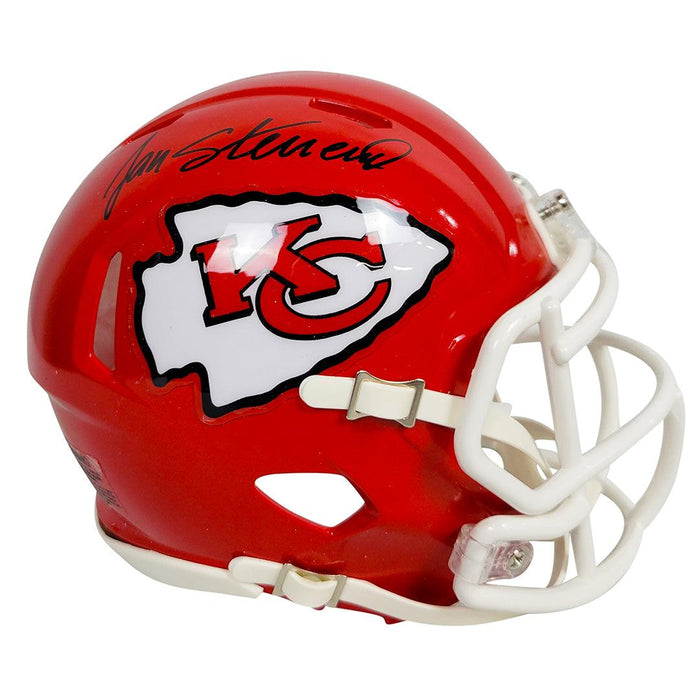 Jan Stenerud Signed Kansas City Chiefs Speed Mini Replica Football Hel — RSA