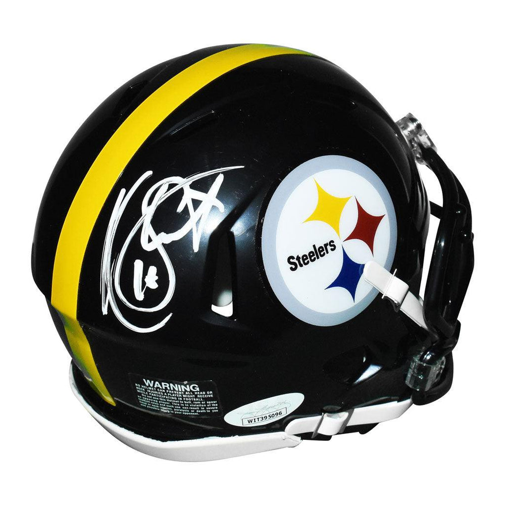 Pittsburgh Steelers Kordell Stewart Autographed Mini Helmet