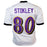 Brandon Stokley Signed Baltimore White Football Jersey (JSA) - RSA