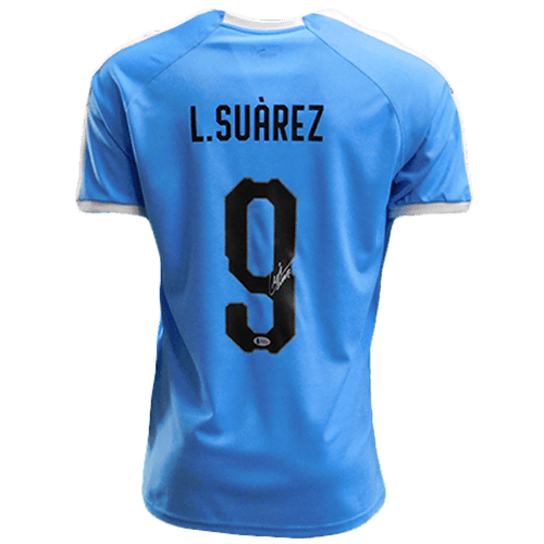 Luis Suarez Uruguay National Team Fanatics Authentic Autographed Puma Jersey