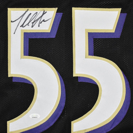 Terrell Suggs Signed Baltimore Black Football Jersey (JSA) - RSA