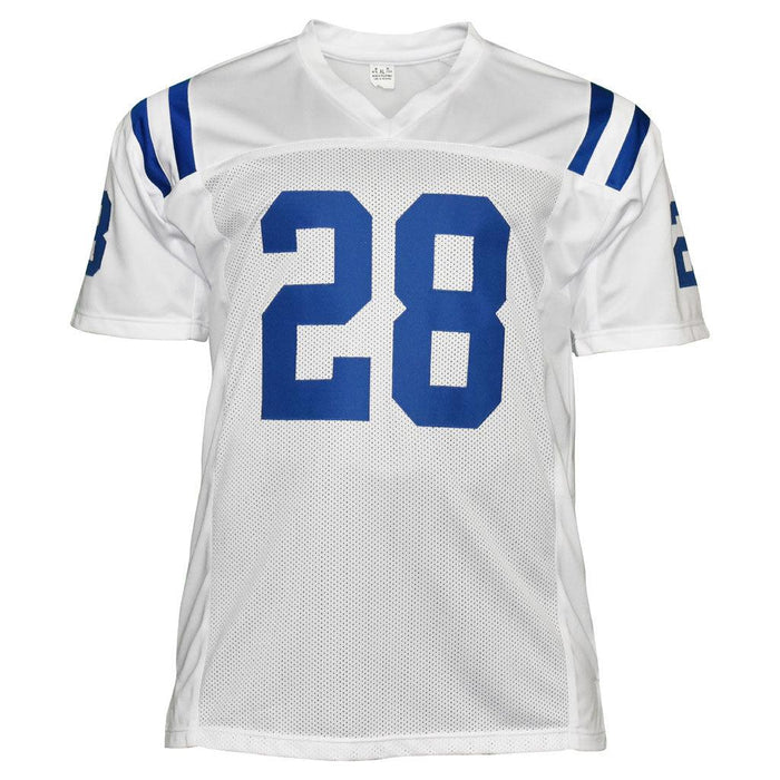 Jonathan Taylor Signed Indianapolis White Football Jersey (JSA) — RSA