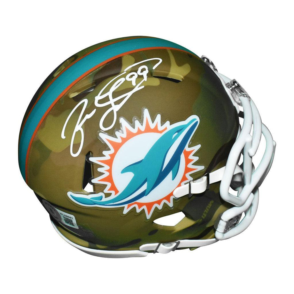 Jason Taylor Miami Dolphins Autographed Mini-Helmet Beckett