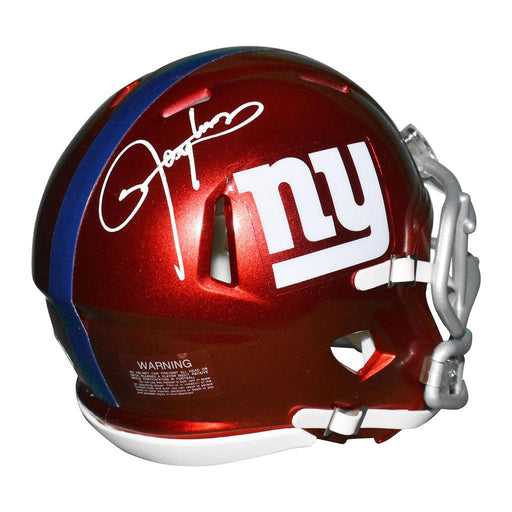 Autographed Lawrence Taylor L.T. NY Giants. Mini Helmet With 