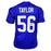 Lawrence Taylor Signed New York Blue Current Style Football Jersey (JSA) - RSA