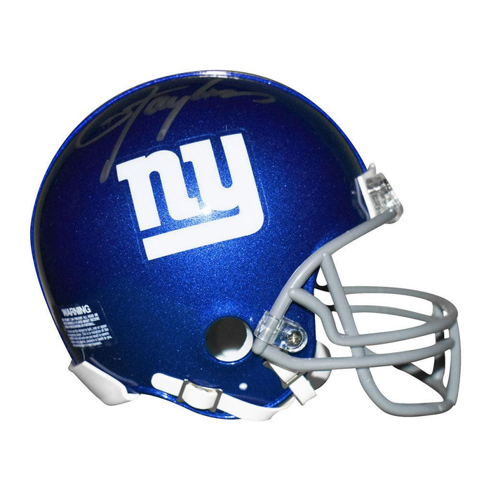 New York Giants Mini Replica Football Helmet Signed by Lawrence Taylor -  CharityStars