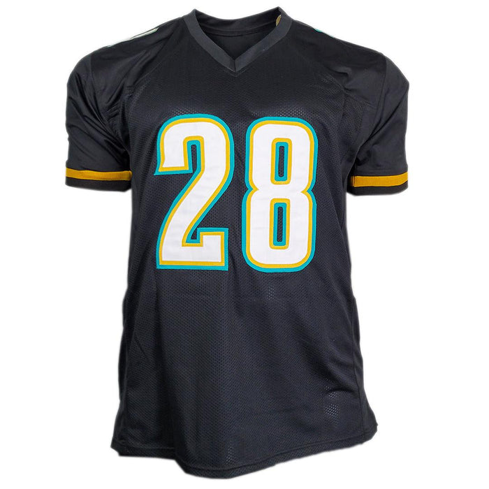 Fred Taylor Signed Jacksonville Black Football Jersey (Beckett) - RSA