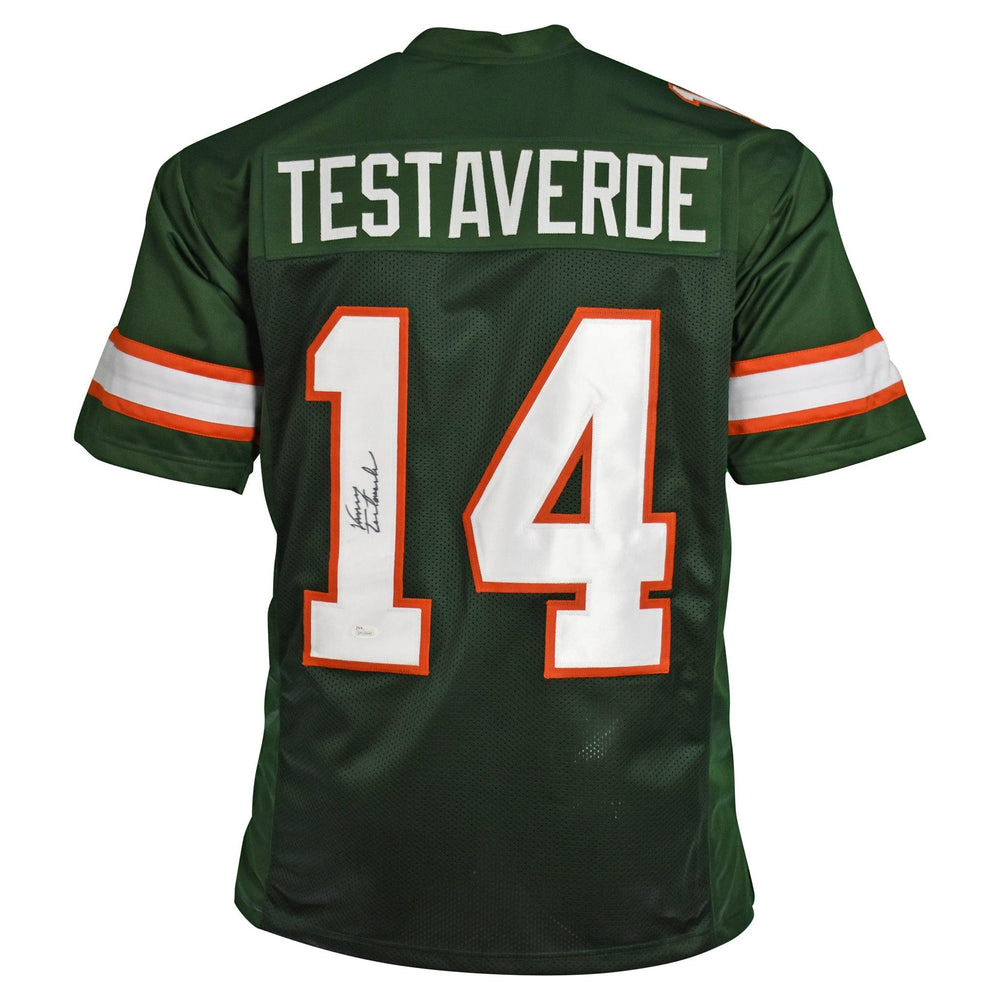 Vinny Testaverde Authentic Signed Pro Style Jersey Autographed JSA