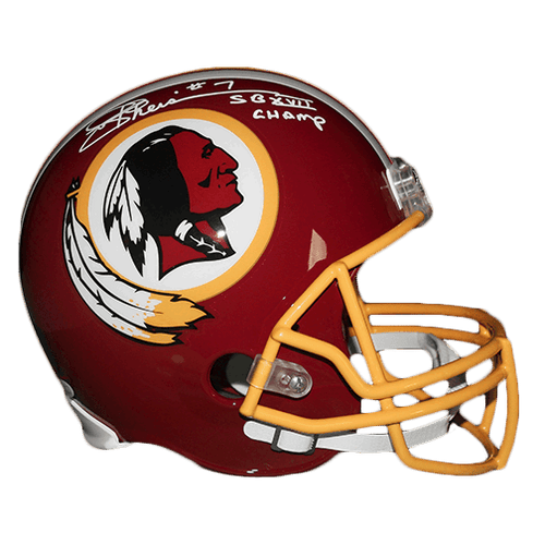 Joe theismann best sale autographed helmet