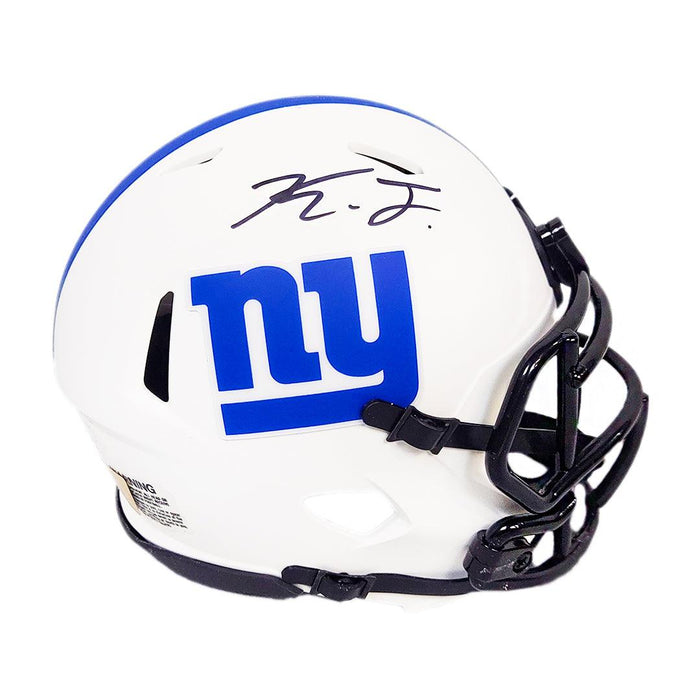 Kayvon Thibodeaux Signed New York Giants Lunar Eclipse Speed Mini Football Helmet (JSA) - RSA