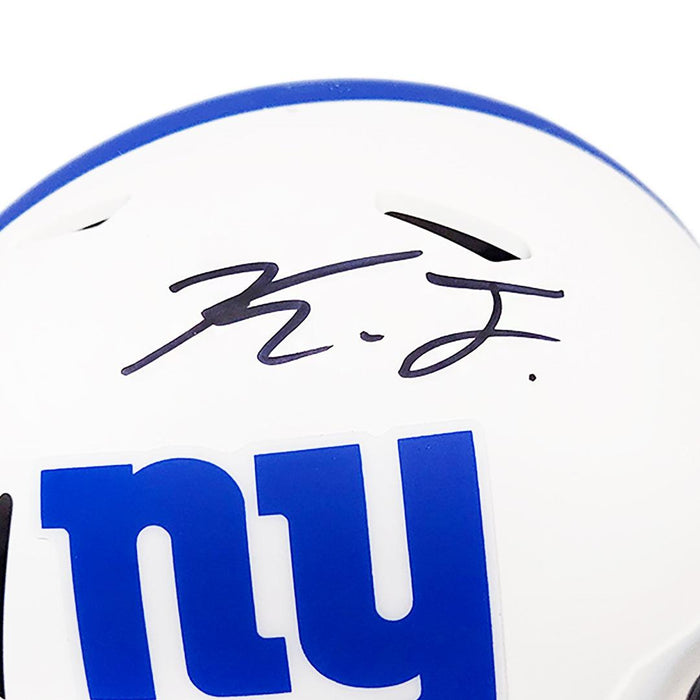 Kayvon Thibodeaux Signed New York Giants Lunar Eclipse Speed Mini Football Helmet (JSA) - RSA