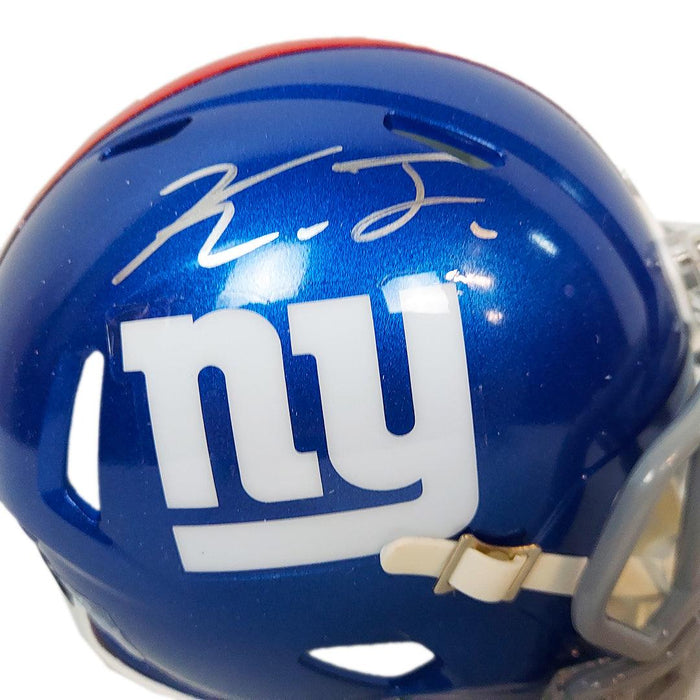 Kayvon Thibodeaux Signed New York Giants Speed Mini Football Helmet (JSA) - RSA