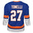 John Tonelli Signed New York Blue Hockey Jersey (JSA) - RSA