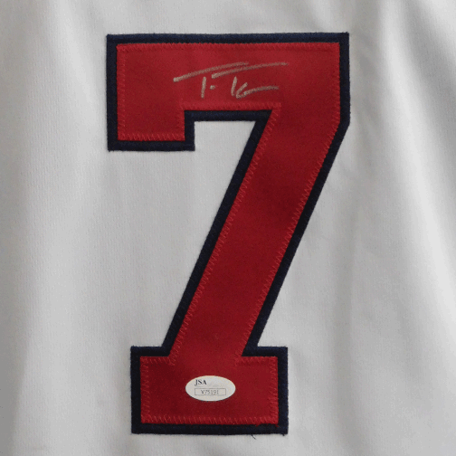 Trea Turner Signed Jersey (JSA)