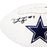 KaVontae Turpin Signed Dallas Cowboys Official NFL Team Logo White Football (JSA) - RSA