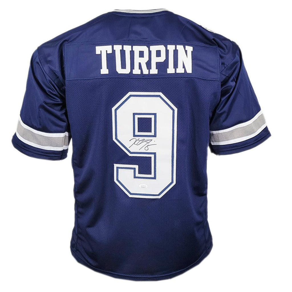 KaVontae Turpin Autographed Pro Style Thanksgiving fashion Football Jersey (JSA)