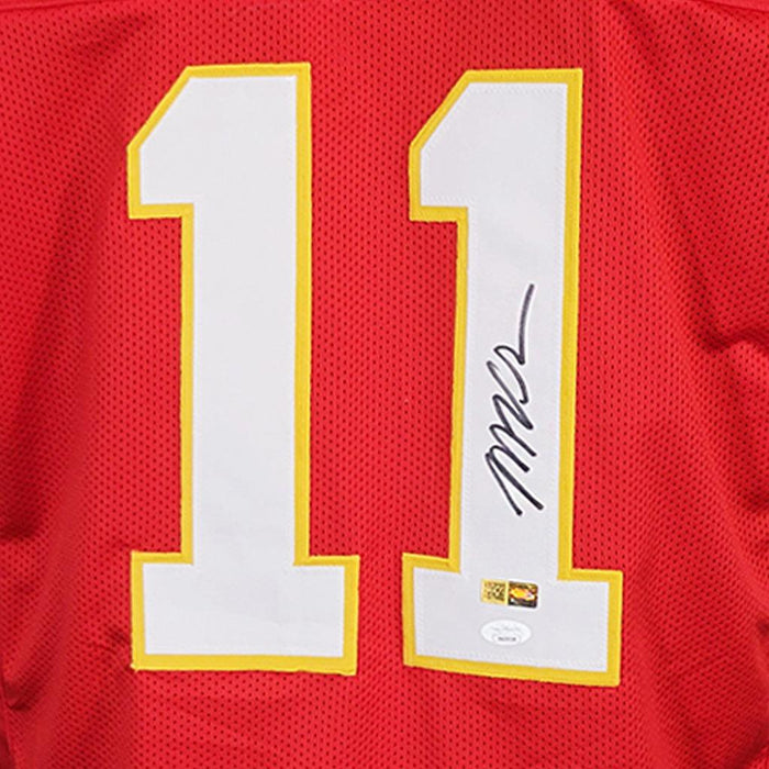 Marquez Valdes-Scantling Signed Kansas City Red Football Jersey (JSA)