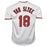 Andy Van Slyke Signed St Louis White Baseball Jersey (JSA) - RSA