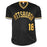 Andy Van Slyke Signed Pittsburgh Black Baseball Jersey (JSA) - RSA