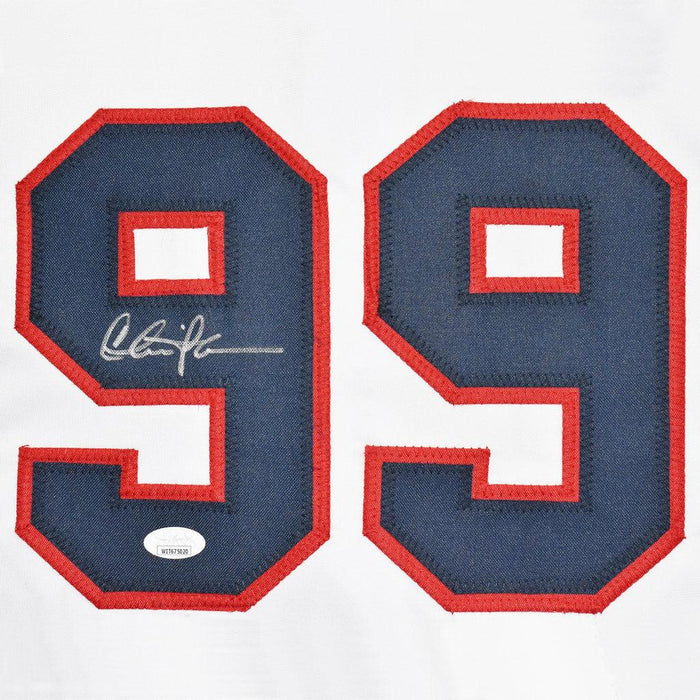 Charlie Sheen Autographed Major League Custom Baseball Jersey