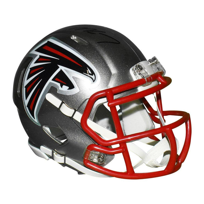 Michael Vick Signed Atlanta Falcons Flash Speed Mini Football Helmet ( — RSA
