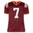 Michael Vick Signed Virginia Tech College Red Football Jersey (JSA) - RSA