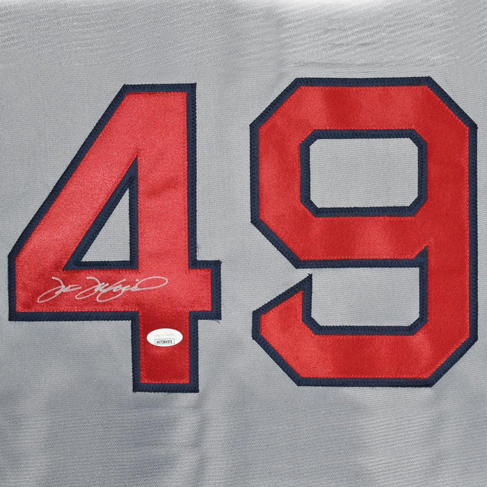 Tim Wakefield Framed Signed Jersey JSA Autographed Boston Red Sox