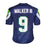 Kenneth Walker III Signed Seattle Dark Blue Football Jersey (Beckett) - RSA