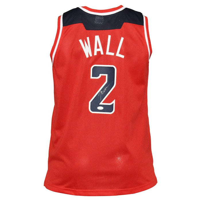 John Wall Signed Washington Red Basketball Jersey JSA