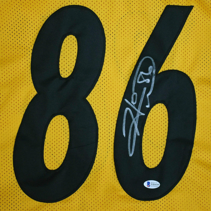 Hines Ward Signed Pro Edition Color Rush Football Jersey (JSA) — RSA